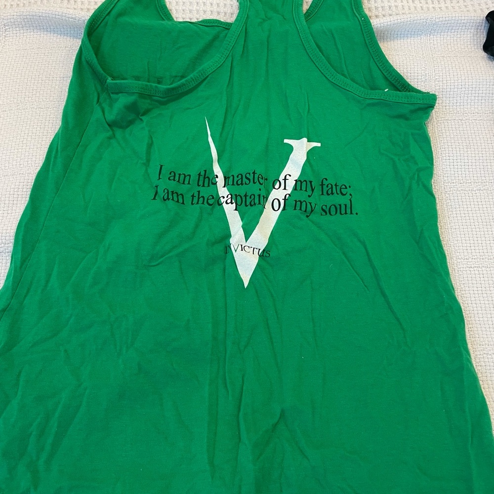 Women’s Invictus workout tank (MED) new